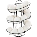 Miniatyrbillede 1 af 5: Ægdispenser Spiralopbevaring, Metaljern Spiral Æggeholder Ægstativ