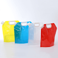 Miniatyrbild 3 av 4: 2-PACK 10L Bärbar Vikbar Vattendunk. Vattendunk (transparent)