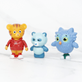 Miniatyrbillede 4 af 5: 10-pak Daniel Tigers Naboer Dukker