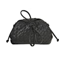 Miniatyrbilde 1 av 10: Cloud Ryggsekk 2024 Ny Modell Veske Dame Ku Skinn Rynket Dumpling Veske Dame Håndveske Skulderveske MJ51 Svart black black 22*9*14cm