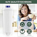 Miniatyrbillede 5 af 5: 6-pak Kaffemaskinefiltre til DeLonghi DLSC002 ECAM ESAM ETAM BCO EC-modeller[ZHE] White