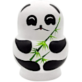 Miniatyrbilde 5 av 5: Russiske Panda Matryoshka 10 lag