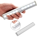 Pikkukuva 2 / 5: LED Langaton Liiketunnistin Kaappivalaistus LED Kaappivalaistus 10 LED-akku 0,8w 10 LEDbatteri0,8w vitt ljus