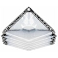 Miniatyrbillede 1 af 5: Vandtæt Transparent Presenning med Løkker, Letvægts Holdbart Multifunktionelt Cover (Størrelse: 2x3m)[ZHE] 2*3M