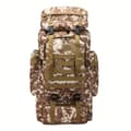 Vandringsryggsäck Polyester Dragsko Vikbar Ökenkamouflage Not provided Desert Camoufla