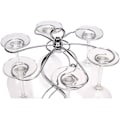 Miniatyrbilde 3 av 5: Vinstativ i rustfritt stål, elegant tørkestativ for vinglass/vinglassstativ/oppbevaring av vinglass