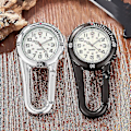 Pikkukuva 2 / 4: Kiinnitettävä Karabiner Fob -kello retkeilyyn, vuorikiipeilyyn, ulkoiluun, reppuun, korkea laatu [CH]