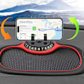 Miniatyrbillede 2 af 5: Universal skridsikker bilmåtte med telefonholder, multifunktionel instrumentbrætsorganisator [ZHE]