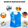Miniatyrbild 6 av 8: Bärbar Hopfällbar Vattendunk 10L 2-pack [ZHE]
