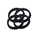 Miniatyrbilde 1 av 4: 4 stk. Dekk for Irobot Roomba Robot Støvsuger Hjul Serie 500 600 700 ...