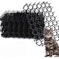 Miniatyrbilde 1 av 5: 12-pakning katt-avvisende matte med pigger, plastmatte for hage