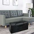 Miniatyrbillede 5 af 5: Opbevaringspose til puder - Vandafvisende, robust stofpose til puder 122 x 40 x 55 cm