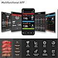Miniatyrbilde 4 av 5: Matlaging Bluetooth Trådløst BBQ Fjerntermometer Probe Smart Digitalt Bluetooth Grilltermometer-WELLNGS[ch]