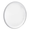Miniatyrbilde 7 av 8: 28 cm Rund Serveringsbrett i Rustfritt Stål Frukt Snacks Oppbevaringsholder Serveringsbrett Stor Rund Sølv