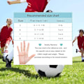 Miniatyrbillede 4 af 5: Børnefodboldmålmandshandsker, fremragende finger- og grebsbeskyttelse K