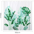 Miniatyrbillede 2 af 5: Skimmelresistent bruseforhæng (180*200cm Store hvide ark Pr