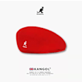 Miniatyrbilde 2 av 2: Kangol 504 Flat Cap - Rød (Menn & Kvinner) röd S（54-56cm）