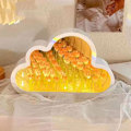 Miniatyrbilde 6 av 6: 20 Blomstermoln Tulipan Speil Nattlampe, DIY LED Dekorasjon for Soverom (Rosa) Rosa Rosa Parent