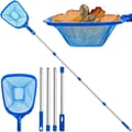 Telescopic Pool Net 180 cm - Fine Mesh Net for Leaves and Algae - For Swimming Pools, Ponds and Above-Ground Pools - Easy Cleaning[ZHE]