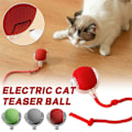 Miniatyrbillede 1 af 4: Automatisk Kattbollleksak Smart Rullande Boll Elektrisk Självkörande Interaktiv Katt- och Hundleksak red