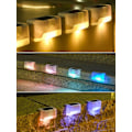 Miniatyrbillede 7 af 10: 32 Pak Solar Lamper til Udendørs Brug, Vandtætte LED Solar Lamper til Trapper, Hegn, Have, Terrasse og Gangsti [ch] 32pcs 32pcs