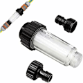 Miniatyrbillede 1 af 4: 1:a Vandslangefilterrensningsfilter, til højtryksvaskere Havepumpe 3/4 tommer tilslutning kompatibel med 4.730-059.0