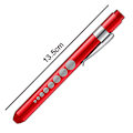 Miniatyrbillede 5 af 8: 2 stk. pennelys i aluminiumslegering