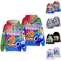 Pikkukuva 2 / 3: Roblox Rainbow Friends Barnkläder Vinterhuppari A A 140cm