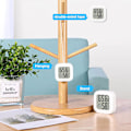 Miniatyrbild 3 av 5: 3-pack inomhus termometer hygrometer mätare Di
