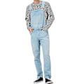 Miniatyrbild 1 av 2: Herr Jeans Byxor Denim Snickarbyxor Hängselbyxor Arbetsbyxor LGL Ljusblå Light Blue S