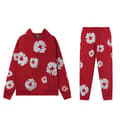 Hettegenser sett Denim Tears Hettegenser og Bukser Sett - Rød - Størrelse M Rød Red M