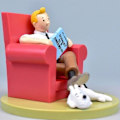 Pikkukuva 3 / 4: Tintin seikkailut Tintin-hahmo PVC-patsas Suuri hahmo
