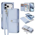 Dux Ducis iPhone 17 Pro Wallet Case MagSafe Detachable Lawa - Light Blue Blå 223