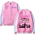 KPop Demon Hunters Kids Rosa Baseballjacka – Höst Vinterkappa för Flickor pink 4 140
