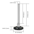 Miniatyrbillede 2 af 5: 12 stk 2 tommer garageport Rulle Nylon garageport Hjul til garage spor udskiftning med forseglede 6