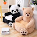 Miniatyrbilde 2 av 5: CQBB Fyllt Dyreoppbevaring Bean Bag Stol for Barn og Voksne, Fyllt Panda