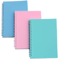 Miniatyrbillede 4 af 4: 3-pak linjerede notesbøger Spiral Notebook Journal Notebook 80 sider 80 g/m² tykt linjeret papir med hårdt omslag (a5)