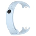 Lyseblå silikone erstatningsrem til Xiaomi Mi Band 10 9 8[ZHE] for miband 8 9 10 light blue