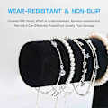 Miniatyrbild 2 av 5: Armbandsställ, klockställ, sammetsarmbandsdisplay, T-bar displayhållare för smycken armband klockdisplay [ch]