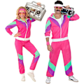 Miniatyrbillede 1 af 5: 80'ER SHELL SUIT (Jakke, Bukser) - (XXL)[ch] XXL