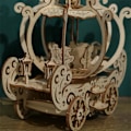 Miniatyrbild 5 av 5: 3D Träpussel Pariserhjul Modellkit, Hjärngåta och Pussel för Jul/Födelsedag, Presenter för Vuxna och Tonåringar att Bygga Kombination, B B