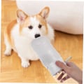 Miniatyrbild 2 av 3: Hund utomhus vattenkopp utomhus hopfällbar kopp bärbar matskål katt husdjurstillbehör dricksfontän två i ett Beige