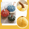 Pikkukuva 4 / 5: Halloween-kurpitsatyyny, Kurpitsaplyysityyny Fleece-täytteellä, Kurpitsakoristeet Halloween-kurpitsatyyny Sovalle, Pehmeä Halloween-kurpitsa Valkoinen white 13.7*11.8in