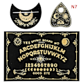 Pikkukuva 1 / 9: Puun kaiverrettu Ouija Boa - Perfet - ennustuspöytä 7