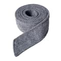 Grått bredt midjebelte for dameullkåper og trenchcoats [ZHE] 180cmx5cm gray