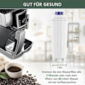 Miniatyrbillede 2 af 5: 6-pak Kaffemaskinefiltre til DeLonghi DLSC002 ECAM ESAM ETAM BCO EC-modeller[ZHE] White