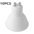 Miniatyrbild 6 av 6: 10-pack LED GU10-lampor, GU10 LED-lampor, 7 W kallvitt (motsvarande 50 W halogen), energibesparande lampa, stråle 600 lm 120° icke-dimmbar.