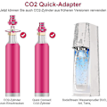 Miniatyrbillede 3 af 3: Quick Connect CO2 Adapter til Sodastream Vandspreder Duo Art, Terra, Tr21...