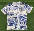 Japan Fodboldtrøje 22-23 Special Edition Samurai Sakura Comic Spiller Trøje 9[ZHE] 9 S