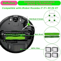 Miniatyrbilde 2 av 5: Tilbehør Reservedeler Kit for iRobot Roomba j7 j7+ i7 i7+ Plus E5 E6 E7 i8 ...